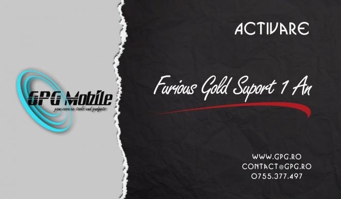 Activare Furious Gold - Suport 1 An [1]