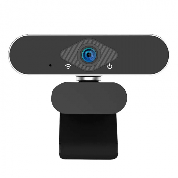 Camera Web FHD Xiaomi Xiaovv USB IP Camera cu microfon, 2MP, Unghi larg 150°, Auto focus, Recunoastere faciala, Alimentare USB [2]