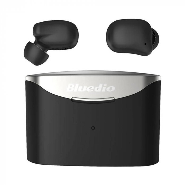 Casti in-ear Bluedio T-Elf 2 TWS cu cutie de incarcare de 650mAh, Touch control, Bluetooth 5.0, Waterproof IPX6 [1]