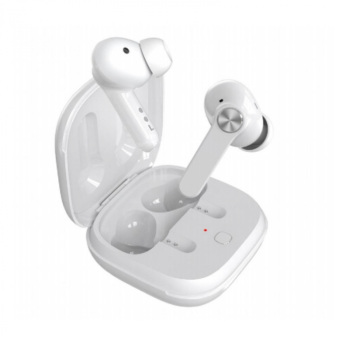 Casti wireless semi-in-ear Blackview AirBuds 5 Pro Alb cu cutie de incarcare, ANC, Control tactil, Incarcare wireless, Bluetooth v5.0, IPX7 [2]