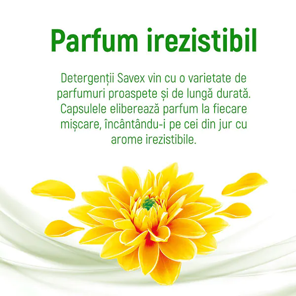 Pachet detergent automat Savex Parfume 2 in 1 Fresh, 3 x 10 kg, 300 spalari [4]