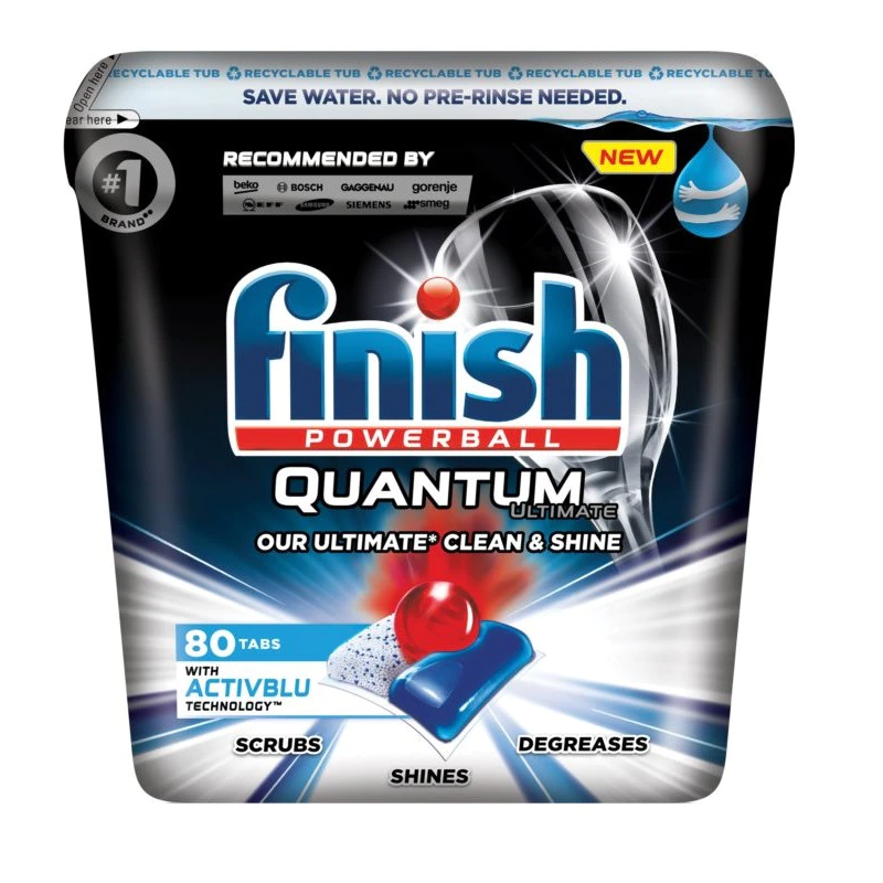 Detergent pentru masina de spalat vase Finish Quantum Ultimate Activblu Capsule, 80 spalari [1]