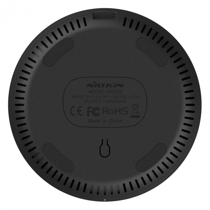Incarcator wireless Nillkin PowerFlash cu incarcare rapida Qi 15W, Smart chip, Trickle charge, Ventilator incorporat pentru racire [4]