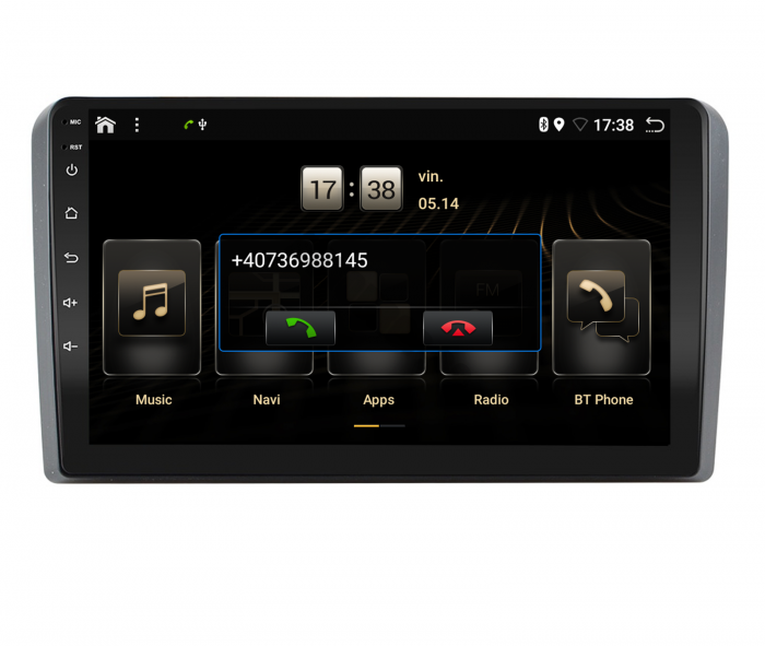 Navigatie Audi A3, Android 10, HEXACORE|PX6| / 4GB RAM + 64GB ROM, 9 Inch - AD-BGPAUDIA39P6 [5]