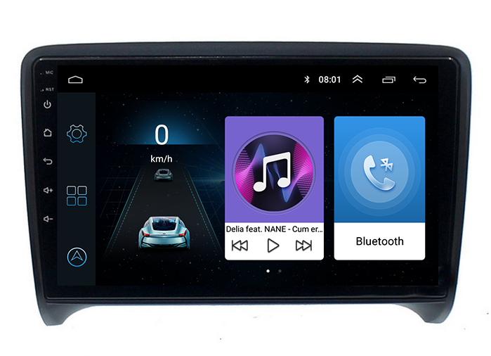 Navigatie Audi TT, Android 9.1, QUADCORE|MTK| / 2GB RAM + 32 ROM, 9 Inch - AD-BGPAUDITTMTK2GB [2]