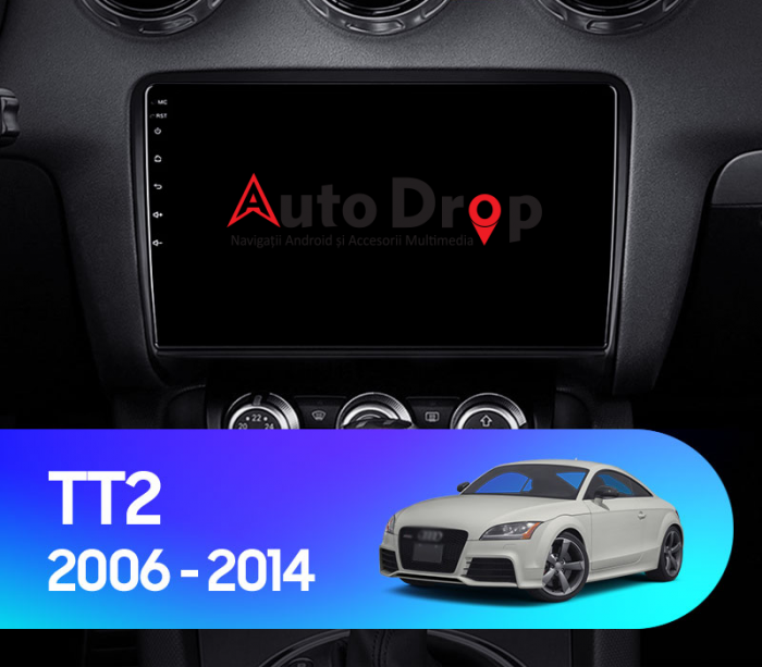 Navigatie Audi TT, Android 9.1, QUADCORE|MTK| / 2GB RAM + 32 ROM, 9 Inch - AD-BGPAUDITTMTK2GB [18]
