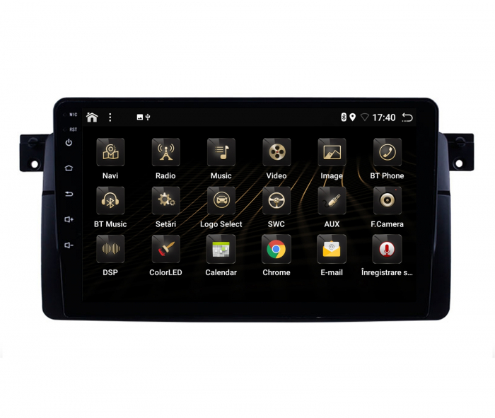 Navigatie BMW SERIA 3 E46/M3 , Android 10, HEXACORE|PX6| / 4GB RAM + 64GB ROM, 9 Inch - AD-BGBBMWE469P6 [4]