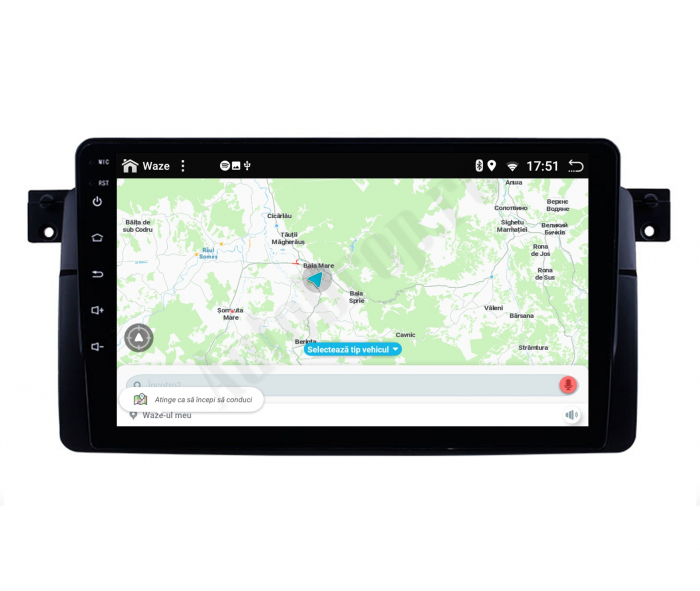 Navigatie BMW SERIA 3 E46/M3 , Android 10, HEXACORE|PX6| / 4GB RAM + 64GB ROM, 9 Inch - AD-BGBBMWE469P6 [14]