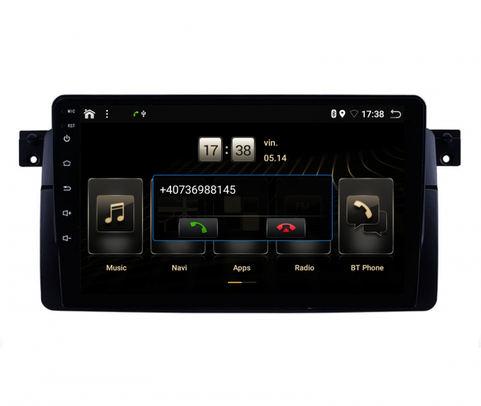 Navigatie BMW SERIA 3 E46/M3 , Android 10, HEXACORE|PX6| / 4GB RAM + 64GB ROM, 9 Inch - AD-BGBBMWE469P6 [7]