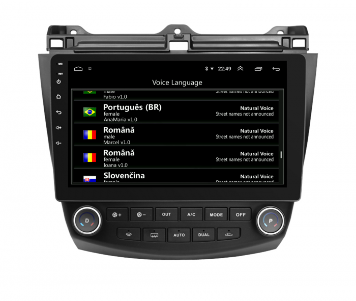 Navigatie Honda Accord 7 (2005-2008), Android 9.1, QUADCORE|MTK| / 1GB RAM + 16 ROM, 10.1 Inch - AD-BGPACCORD7MTK [13]