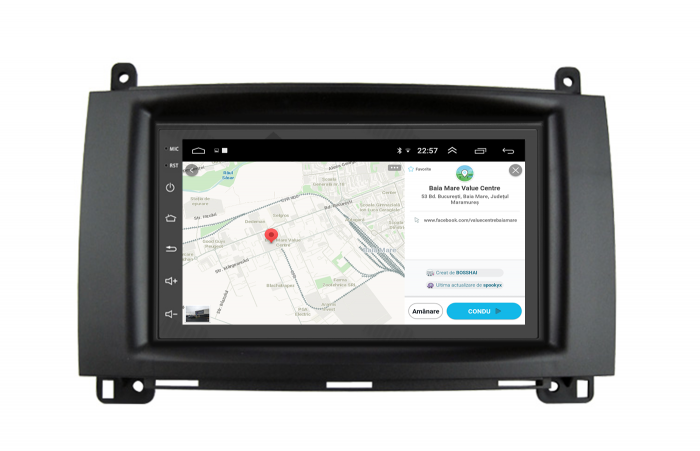 NAVIGATIE MERCEDES BENZ SPRINTER, VIANO, VITO, A/B CLASS, CRAFTER, ANDROID 9.1, QUADCORE|MTK| / 1GB RAM + 16 ROM, 7 INCH - AD-BGP1001+AD-BGRBE0032DIN [15]