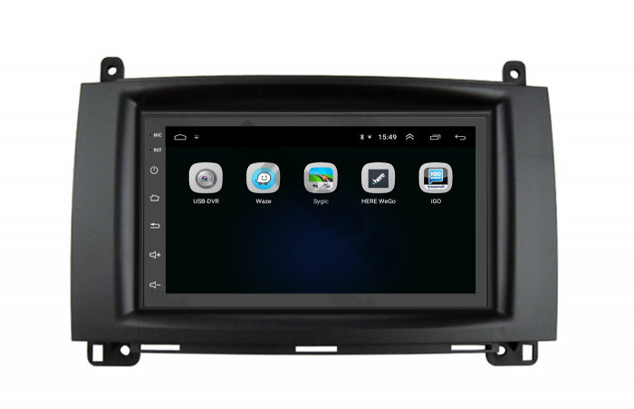 NAVIGATIE MERCEDES BENZ SPRINTER, VIANO, VITO, A/B CLASS, CRAFTER, ANDROID 9.1, QUADCORE|MTK| / 1GB RAM + 16 ROM, 7 INCH - AD-BGP1001+AD-BGRBE0032DIN [5]