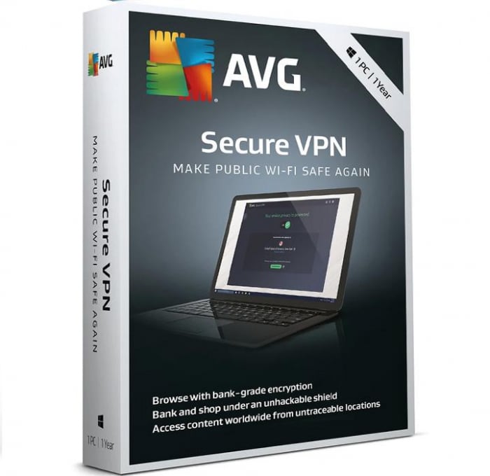 AVG Secure VPN 1 an - Licenta electronica [1]