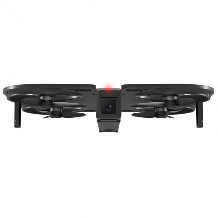 Pachet drona pliabila FunSnap iDol Negru cu 2 baterii, Motor fara perii, Camera FHD, Senzor CMOS, Memorie 8GB, GPS, Wi-Fi, 1800mAh [3]