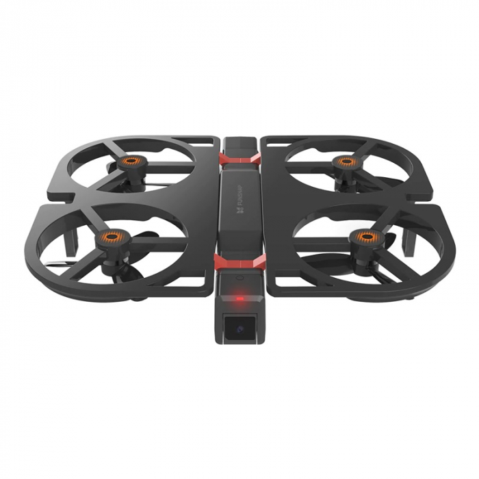 Pachet drona pliabila FunSnap iDol Negru cu 3 baterii, Motor fara perii, Camera FHD, Senzor CMOS, Memorie 8GB, GPS, Wi-Fi, 1800mAh [2]