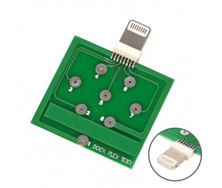 Placa Lightning cu 8 pini pentru testare baterie / conector incarcare [1]