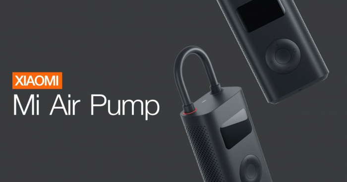 Pompa de aer electrica Xiaomi Mi Portable Air Pump, 2000 mAh, Monitorizare digitala a presiunii, Auto-oprire, 150psi, Micro-USB [8]