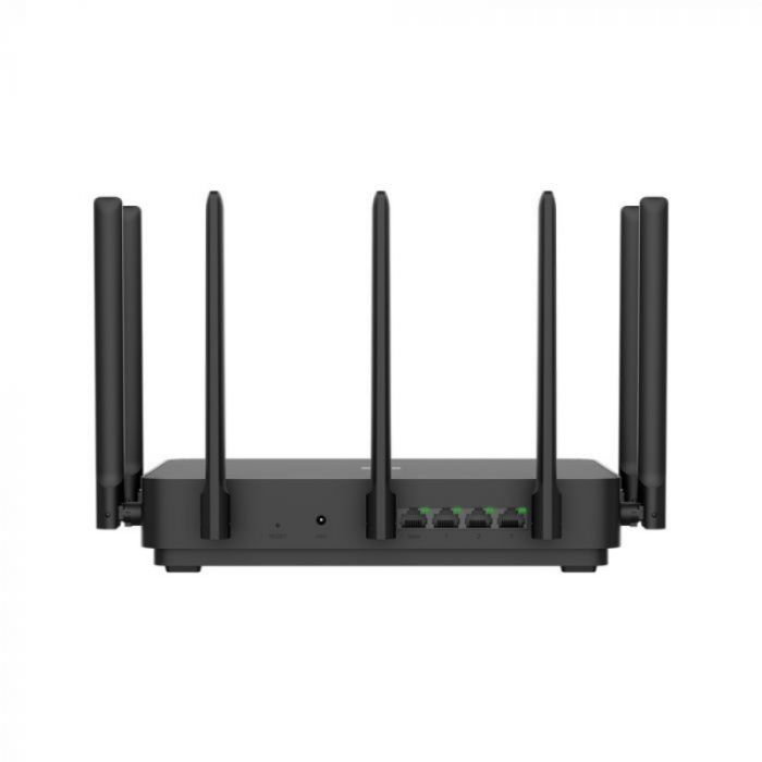 Router Wi-Fi Xiaomi Mi AIoT AC2350, Qualcomm QCA9563, 2183Mbps, 2.4G/5G dual band, LAN 1000M, OpenWRT, Global, Negru [3]