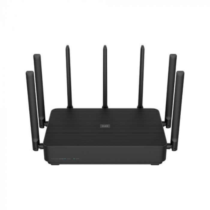 Router Wi-Fi Xiaomi Mi AIoT AC2350, Qualcomm QCA9563, 2183Mbps, 2.4G/5G dual band, LAN 1000M, OpenWRT, Global, Negru [1]