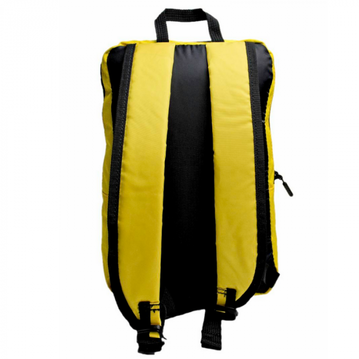 Rucsac Xiaomi Mini Backpack Galben, 7 litri, Rezistent la apa si la uzura, Catarama ajustabila Nx Lite, Buzunar frontal [6]