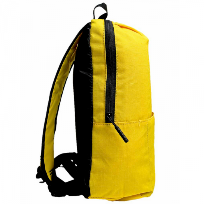 Rucsac Xiaomi Mini Backpack Galben, 7 litri, Rezistent la apa si la uzura, Catarama ajustabila Nx Lite, Buzunar frontal [5]
