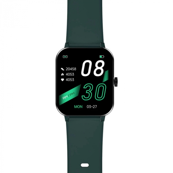 Smartwatch Blackview R3 Max Verde, TFT 1.69" Touch screen, Temperatura corporala, Ritm cardiac, Oxigen SpO2, Contor calorii, IP68, 230mAh [4]