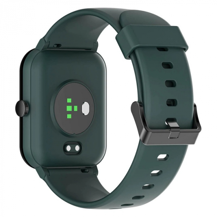 Smartwatch Blackview R3 Max Verde, TFT 1.69" Touch screen, Temperatura corporala, Ritm cardiac, Oxigen SpO2, Contor calorii, IP68, 230mAh [6]