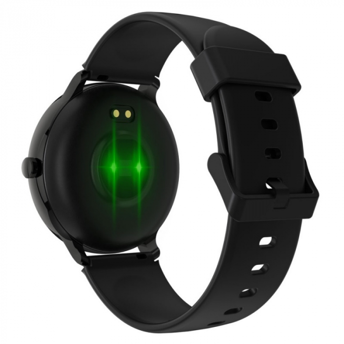 Smartwatch Blackview X2, LCD 1.3inch curbat 2D, Bluetooth, Control muzica, Waterproof 5ATM, 260mAh, Negru [5]