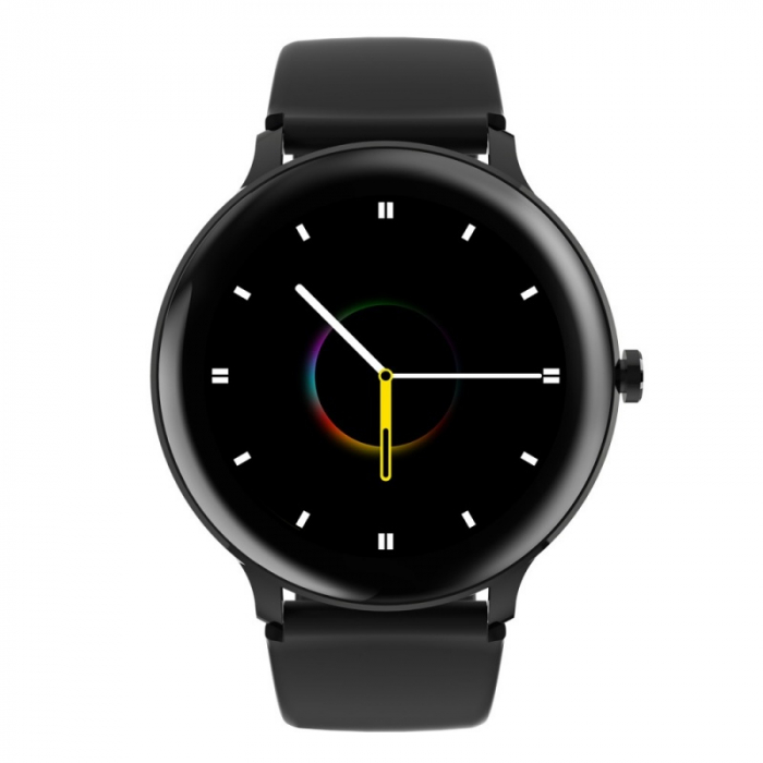 Smartwatch Blackview X2, LCD 1.3inch curbat 2D, Bluetooth, Control muzica, Waterproof 5ATM, 260mAh, Negru [1]