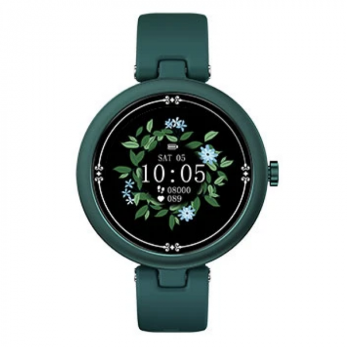 Smartwatch Doogee DG Venus Verde, 1.09" HD, Ritm cardiac, Multi-sport, Monitorizare menstruatie, 200mAh [1]