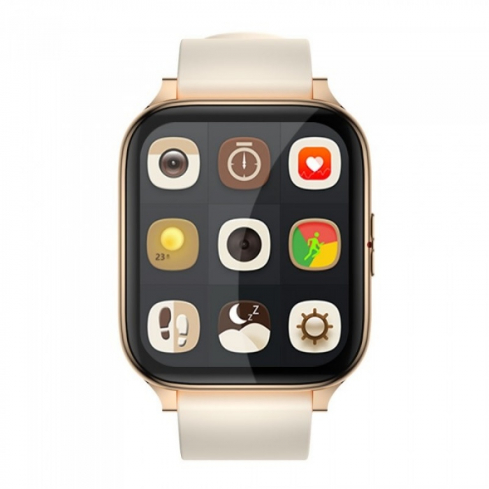 Smartwatch iHunt Watch 7 Titan Gold, 1.7" HD, Ritm cardiac, Saturatie oxigen, Tensiune arteriala, Calorii, IP67, 180mAh [2]