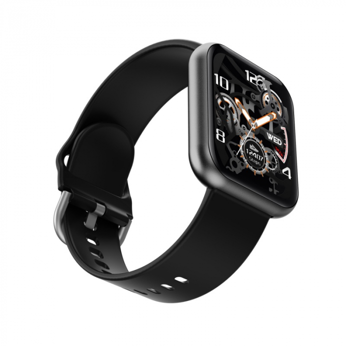 Smartwatch iSEN Watch i8 Negru, IPS 1.7", Ritm cardiac, Presiune sanguina, Saturatie oxigen, Contor calorii, Bluetooth v5.0, IP67, 230mAh [6]
