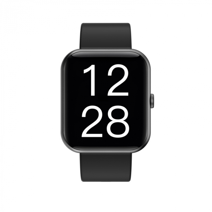 Smartwatch iSEN Watch i8 Negru, IPS 1.7", Ritm cardiac, Presiune sanguina, Saturatie oxigen, Contor calorii, Bluetooth v5.0, IP67, 230mAh [2]