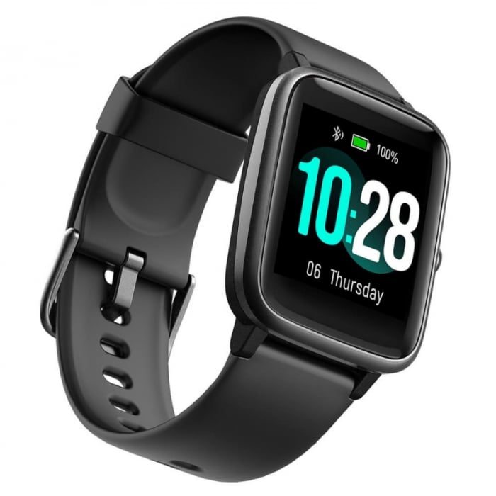 Smartwatch Ulefone Watch Negru, TFT 1.3" touch screen, Ritm cardiac, Monitorizare Menstruatie, Waterproof, Bluetooth v5.0, 210mAh [4]
