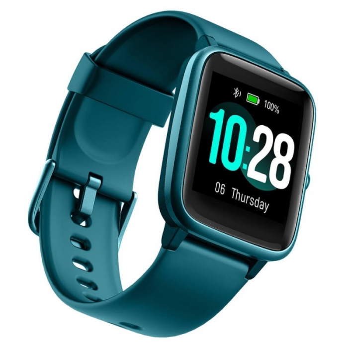 Smartwatch Ulefone Watch Turcoaz, TFT 1.3" touch screen, Ritm cardiac, Monitorizare Menstruatie, Waterproof, Bluetooth v5.0, 210mAh [4]