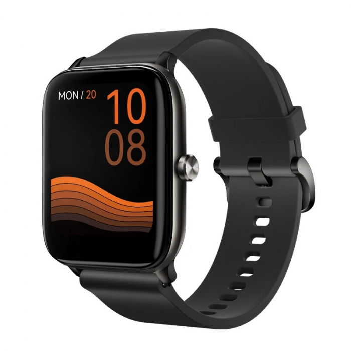 Smartwatch Xiaomi Haylou GST LS09B Negru, TFT 1.69", Ritm cardiac, Saturatie oxigen, Calorii, Multi-sport, Bluetooth v5.0, IP68, 220mAh [1]
