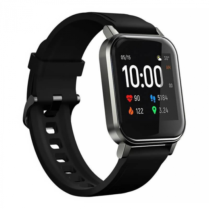 Smartwatch Xiaomi Haylou LS02, TFT 1.4" Touch Screen, Multi-sport, Bluetooth v5.0, IP68, 260mAh, Negru [1]