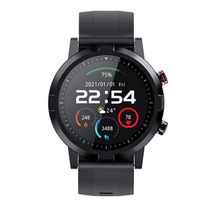Smartwatch Xiaomi Haylou RT LS05S Negru, TFT 1.28", Ritm cardiac, Saturatie oxigen, Multi-sport, Bluetooth v5.0, IP68, 300mAh [2]