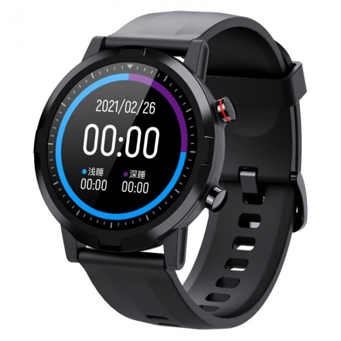 Smartwatch Xiaomi Haylou RT LS05S Negru, TFT 1.28", Ritm cardiac, Saturatie oxigen, Multi-sport, Bluetooth v5.0, IP68, 300mAh [4]