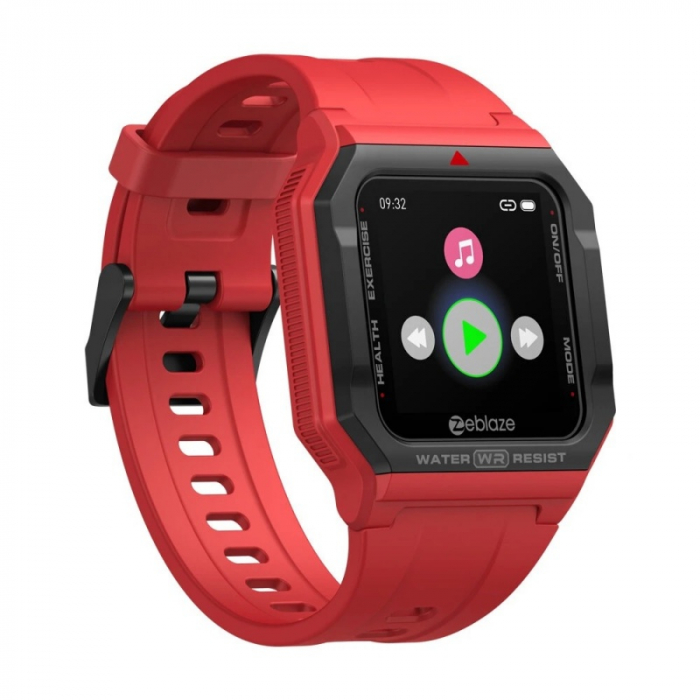 Smartwatch Zeblaze Ares Rosu, IPS 1.3" HD touch screen, Ritm cardiac, Presiune sanguina, Calorii, Meteo, Bluetooth 5..1, 170mAh [2]