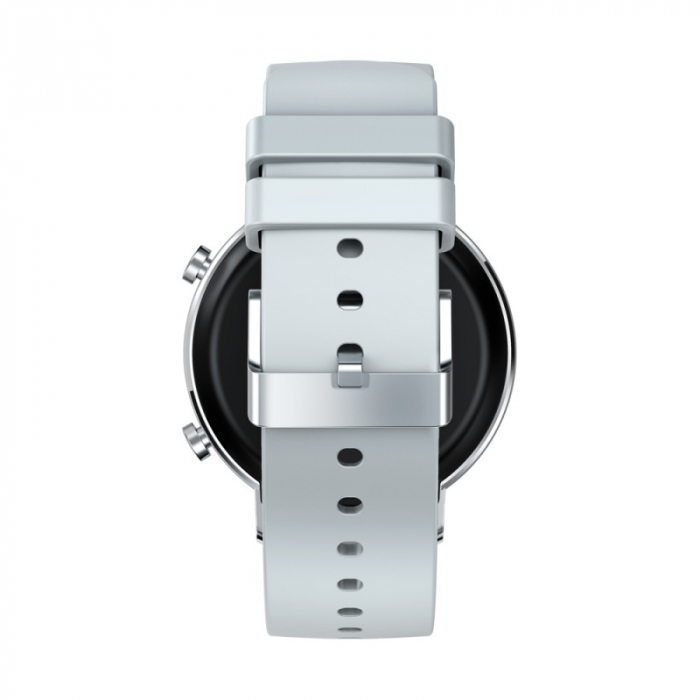 Smartwatch Zeblaze GTR Silver, IPS 1.3", Ritm cardiac, Presiune sanguina, Calorii, Menstruatie, Meteo, Control muzica, 180mAh [5]