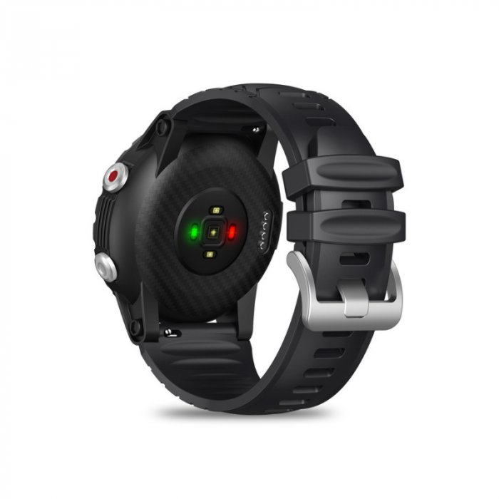 Smartwatch Zeblaze Stratos Negru, 1.32", GPS, Ritm cardiac, Saturatie oxigen, Stres, Calorii, Busola, 580mAh [7]