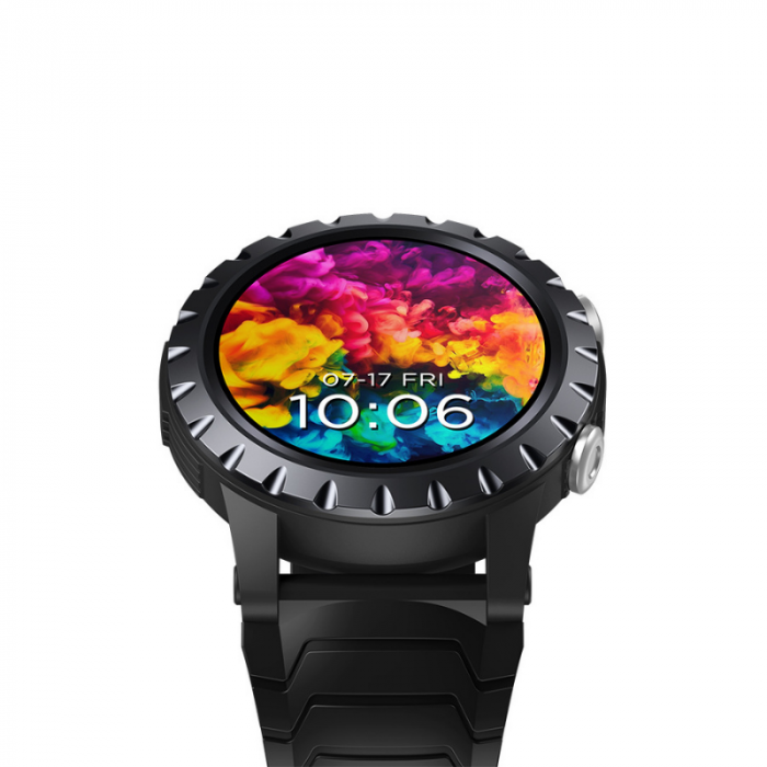 Smartwatch Zeblaze Stratos Negru, 1.32", GPS, Ritm cardiac, Saturatie oxigen, Stres, Calorii, Busola, 580mAh [3]