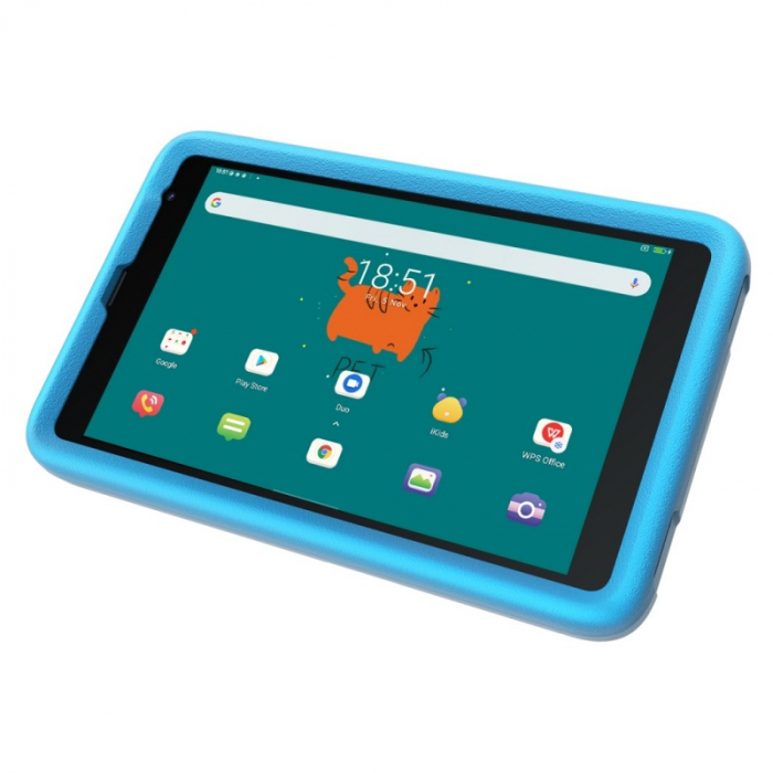 Tableta Blackview Tab 6 Kids Albastru, 4G, IPS 8.0" HD+, 3GB RAM, 32GB ROM, Android 11, Unisoc T310 QuadCore, GPS, 5580mAh, Dual SIM [6]