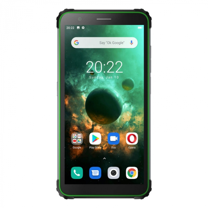 Telefon mobil Blackview BV6600 Verde, 4G, IPS 5.7", 4GB RAM, 64GB ROM, Android 10, Helio A25 OctaCore, NFC, 8580mAh, Dual SIM [2]