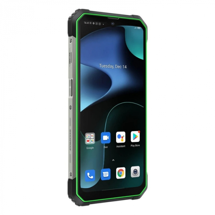 Telefon mobil Blackview BV8800 Verde, 4G, IPS 6.58" 90Hz, Filmare 2K, 8GB RAM, 128GB ROM, Android 11, Helio G96, NFC, 8380mAh, Dual SIM [5]
