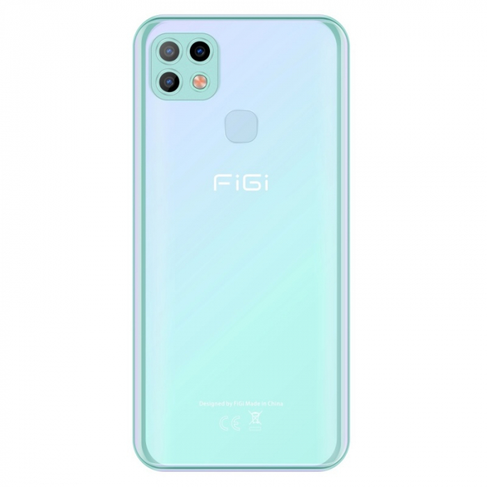 Telefon mobil FiGi Note 1 Pro Verde Jad, 4G, IPS 6.53" Dewdrop, 4GB RAM, 128GB ROM, Android 9, HelioP25 OctaCore, 4000mAh, Dual SIM [3]