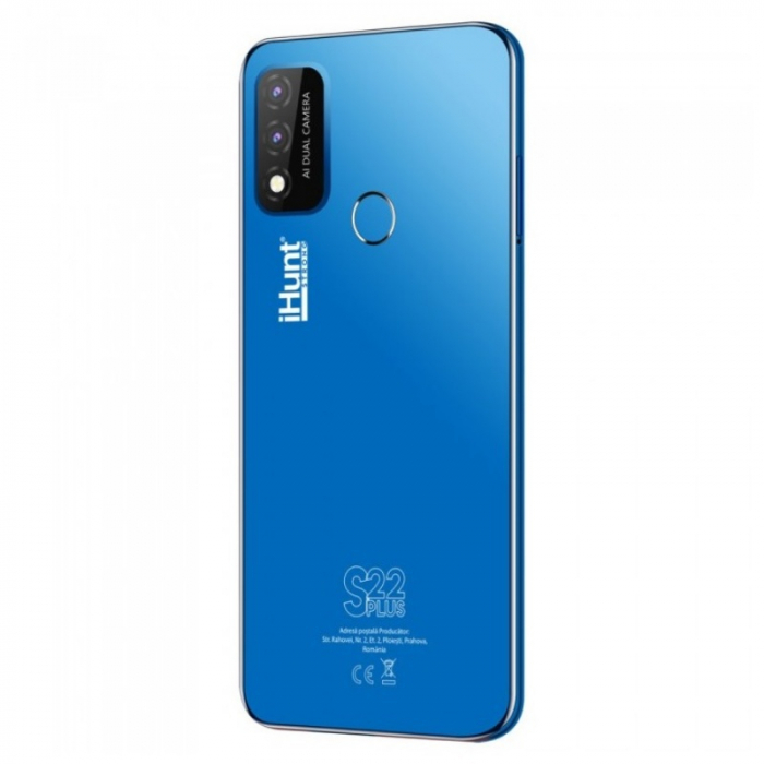 Telefon mobil iHunt S22 Plus Albastru, 4G, IPS 6.1" Waterdrop, 2GB RAM, 16GB ROM, Android 11 GO, Helio A22 QuadCore, 4200mAh, Dual SIM [5]