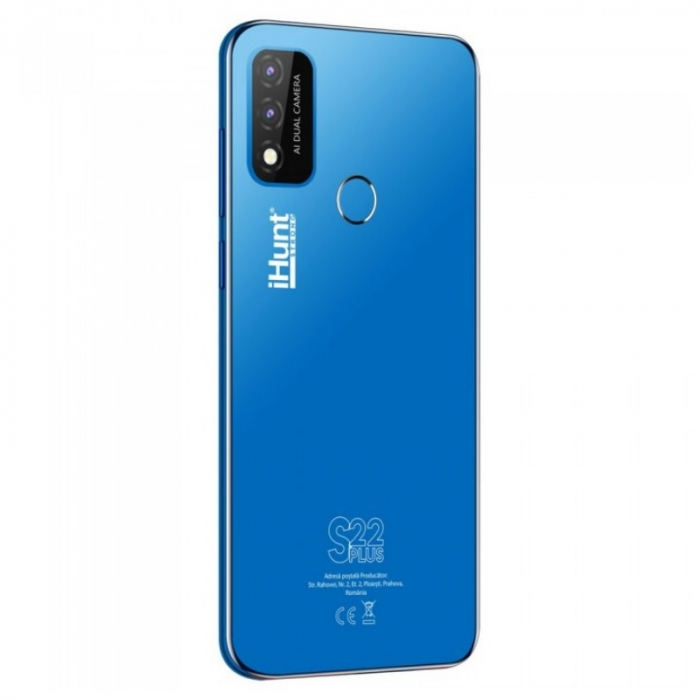 Telefon mobil iHunt S22 Plus Albastru, 4G, IPS 6.1" Waterdrop, 2GB RAM, 16GB ROM, Android 11 GO, Helio A22 QuadCore, 4200mAh, Dual SIM [7]
