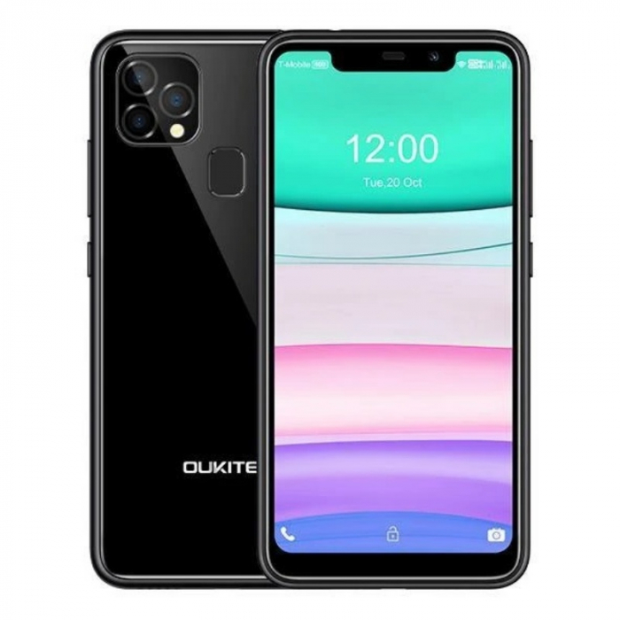Telefon mobil Oukitel C22 Negru, 4G, IPS 5.86" U-Notch, 4GB RAM, 128GB ROM, Android 10, MT6761 QuadCore, 4000mAh, Dual SIM [1]